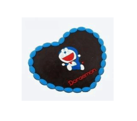 哆啦A夢(mèng)心型硅膠墊