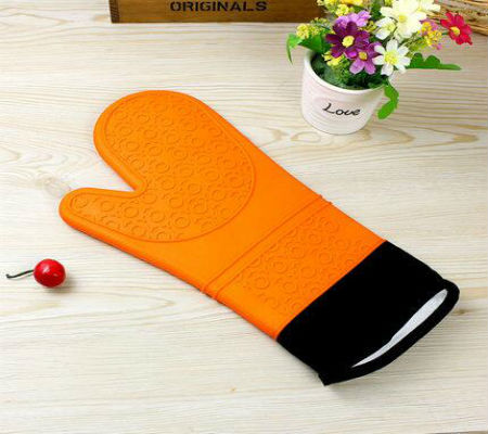 硅膠防燙傷加長手套